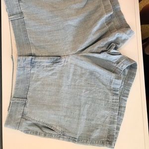 J. Crew 5” chambray shorts
